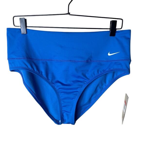 Nike Essentials Women’s Size Large High Waist Swim Bottoms Women New NWT - Picture 2 of 6